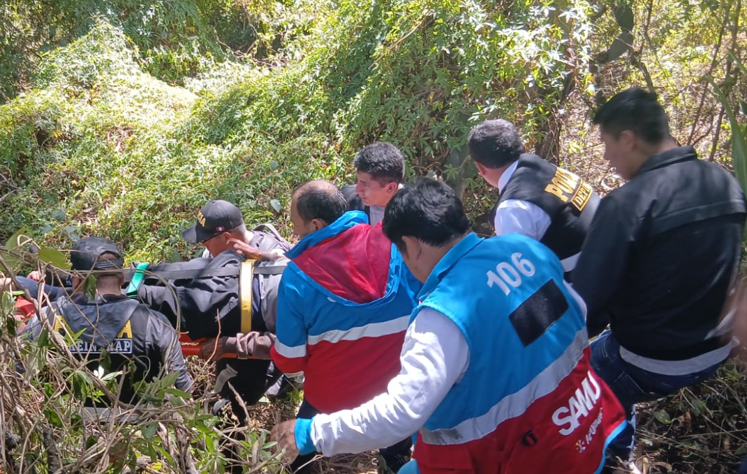 ADULTO MAYOR DESAPARECIDO ES HALLADO CON VIDA TRAS TRES DÍAS DE INTENSA BÚSQUEDA EN ABANCAY